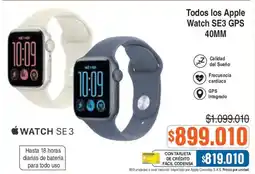 Alkosto Apple Watch SE3 GPS 40MM oferta