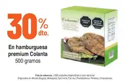 Alkosto Colanta hamburguesa premium oferta