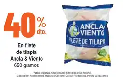 Ktronix Ancla & Viento filete de tilapia oferta