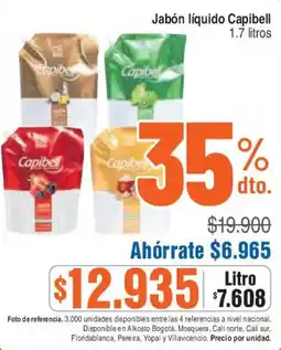 Ktronix Jabón líquido Capibell oferta
