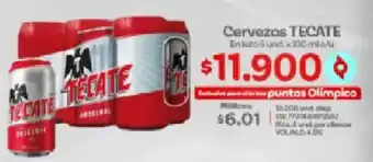 Cervezas TECATE