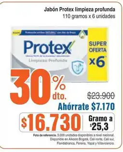 Alkosto Protex - jabón limpieza profunda oferta