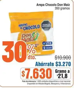 Alkosto Nacional - arepa choclo don maíz oferta