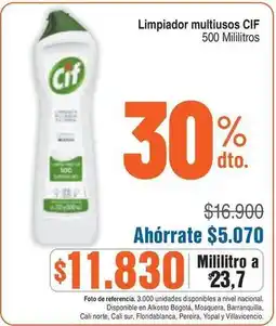 Alkosto Cif - limpiador multiusos oferta