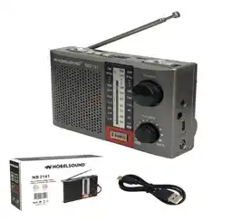 Falabella Radio Recargable con Antena Externa Extensible Hogar oferta