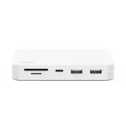 Falabella Hub USB-C INC011btWH 6 en 1 con Ethernet Gigabit, SD, microSD y USB 10Gbps Blanco oferta