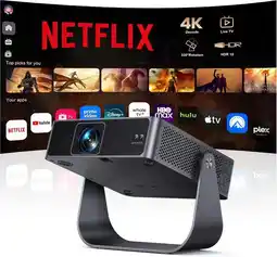 Falabella Proyector Inteligente PUTRIMS S36, 4K para el hogar (aplicaciones oficiales certificadas oferta