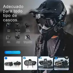 Falabella Intercomunicador Casco Moto Q30pro Bluetooth Comparte Musica oferta