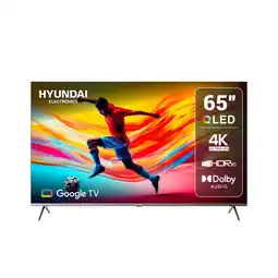 Falabella Televisor 65 Pulgadas 4k Uhd Qled Smart Tv HYLED6513QG oferta