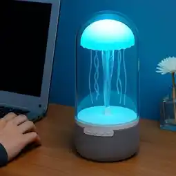 Falabella Lámpara Led Medusa Parlante Bluetooth Luz Rgb Ambiental oferta