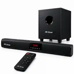 Falabella Barra de Sonido 2.1 Canales 40w Rms con Subwoofer Bluetooth Usb y Control Remoto oferta