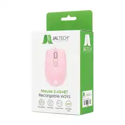 Falabella MOUSE INALÁMBRICO RECARGABLE W118 – ROSA - AZUL oferta