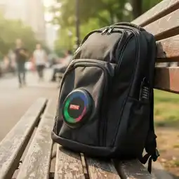 Falabella Mochila Con Parlante Bluetooth RGB Recargable Para Viaje oferta