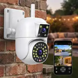 Falabella Cámara Seguridad G22-36 Exterior WiFi Doble Lente PTZ Full HD Puerto LAN oferta