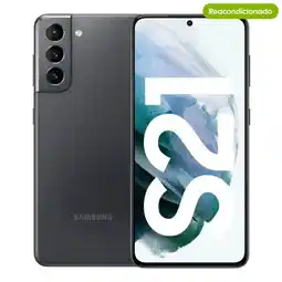 Falabella Celular Galaxy S21 256 Gb 5G Gris Reacondicionado +14 Meses de Garantia oferta