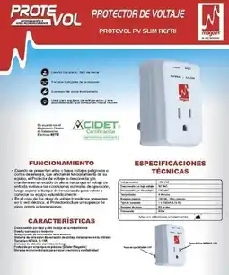 Falabella PROTECTOR DE VOLTAJE MAGON (REFRIGERACION) oferta