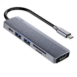 Falabella Hub USB C Adaptador Multipuerto 6 en 1 para Macbook Windows oferta
