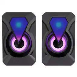 Falabella Parlante Speakers Usb Para Computadores Con Luz Rgb oferta