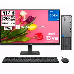 Falabella PC THINKCETRE NEO 30S INTEL I7-13620H RAM 32GB SSD 512GB 23.8FHD oferta