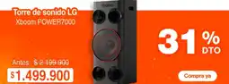 Alkosto Lg - torre de sonido xboom power7000 oferta