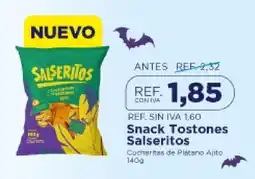 FarmaTodo Salseritos Snack Tostones Salseritos Cucharitas de Plátano Ajito oferta