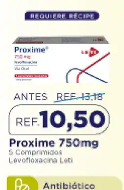 FarmaTodo Proxime Levofloxacina Leti oferta