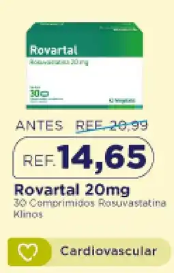FarmaTodo Rovartal 20mg oferta