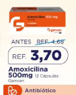 FarmaTodo Genven Amoxicilina 500mg oferta