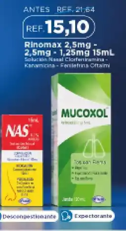 FarmaTodo Mucoxol Solucion Nasal oferta
