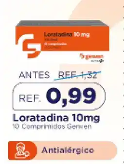 FarmaTodo Genven loratadina 10mg oferta