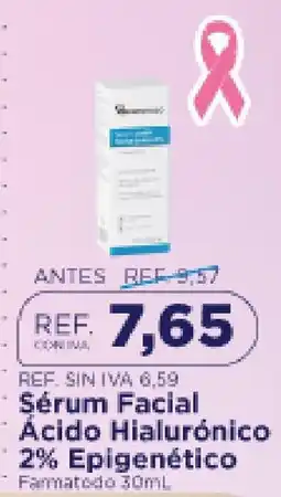 FarmaTodo Bioclinica Sérum Facial Ácido Hialurónico 2% Epigenético oferta