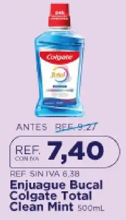 FarmaTodo Colgate Enjuague Bucal Total Clean Mint oferta