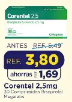 FarmaTodo Corentel 2,5mg oferta