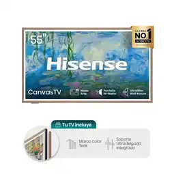 Falabella Televisor | 55 Pulgadas | Hi-QLED CanvasTV | 55S7SG oferta