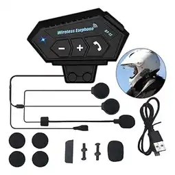Falabella Intercomunicador Auriculares Casco Bluetooh Bt12 oferta