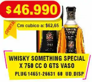 Mercar Whisky Something Special x750cc oferta