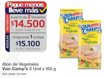 Makro Atún de Vegetable Van Camp's 2 x 150g oferta
