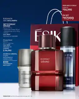 Ésika Esika d'orsay grand oferta