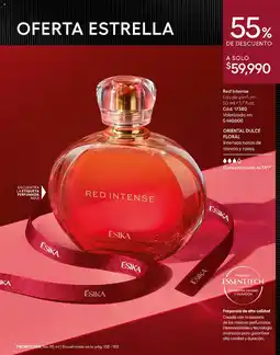 Ésika Esika red intense oferta