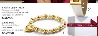 Esika pulsera love in the air