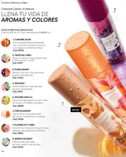 Ésika Esika colonias colors in nature oferta