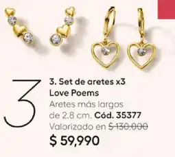 Ésika Love Poems oferta