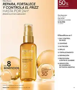 Ésika Ésens óleo reparador oferta