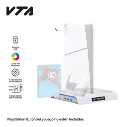 Falabella Base Soporte Compatible Con Ps5 Carga Controles oferta