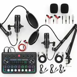 Falabella Kit De Micrófono Y Tarjeta De Sonido oferta