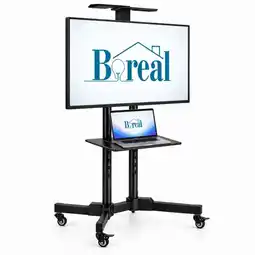 Falabella Soporte Tv Ruedas Ajustable Profesional Oficina Reuniones oferta
