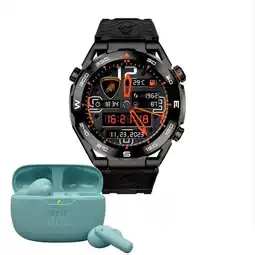 Falabella Smartwatch Aventador V12 GT Negro + Obsequio JBL Wave Beam 2 oferta