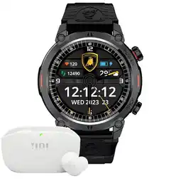 Falabella Smartwatch Aventador Ultimae Negro + Obsequio JBL Wave Buds 2 oferta