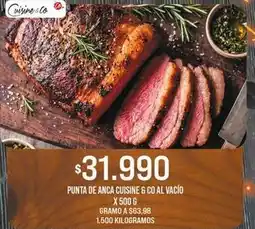 Jumbo Cuisine & co - punta de anca al vacio oferta