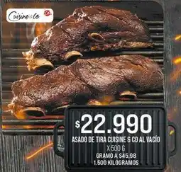 Jumbo Cuisine & co - asado de tira al vacio oferta